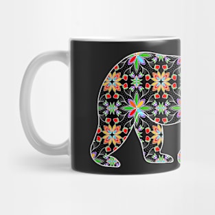 Floral Bear Mug